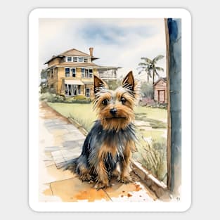 Australian Silky Terrier Sticker